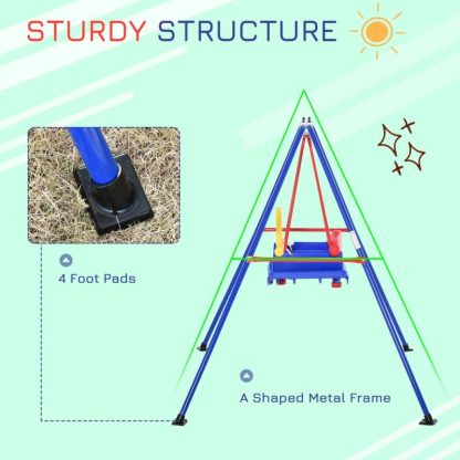 Outdoor Play |  Baby Swing Outdoor with Scratch and Wear Resistant Finish Outdoor Play Outdoor Play