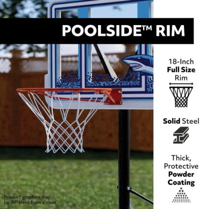 Outdoor Play |  Poolside Basketball System – 44″ Outdoor Play Outdoor Play