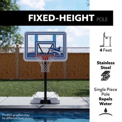 Outdoor Play |  Poolside Basketball System – 44″ Outdoor Play Outdoor Play