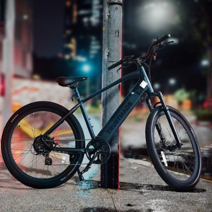 Cycling |  27.5″ 7 Speed Ebike for Adults in Black Cycling Cycling