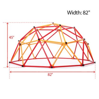 Outdoor Play |  Outdoor Dome Climber, Monkey Bars Climbing Tower for Kids, Blue&Yellow Outdoor Play Outdoor Play