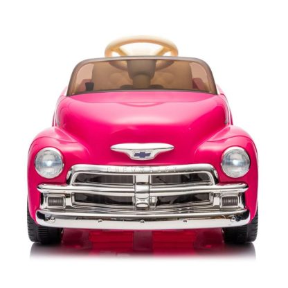 Outdoor Play |  Pink Chevrolet 3100 pickup Kids Ride On Truck Car with Parents Control 3 speeds LED Lights Bluetooth USB Outdoor Play Outdoor Play