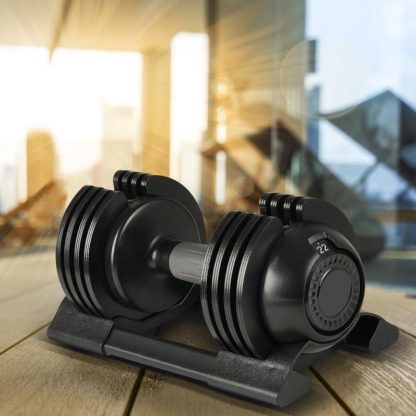 Home Gyms |  Adjustable Dumbbell Steel+Plastic Ideal for Full-Body Home Gym Workouts Home Gyms Home Gyms