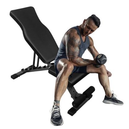 Home Gyms |  Weight Bench for Full Body Workout, Adjustable Strength Training Sit-up Chair Home Gyms Home Gyms